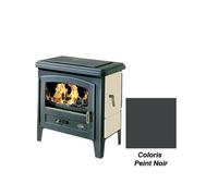 poêle à bois godin eco 2 363111 peint noir