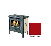 poêle à bois godin eco 2 363111 rubis
