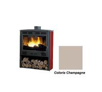 poêle à bois godin grand bois 2 368110 champagne