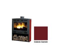 poêle à bois godin grand bois 2 368111 carmin