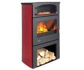 Poêle à bois GODIN Grand Chinon 11kW - Noir / acier émaillé - 362115