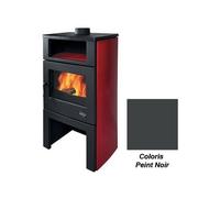 poêle à bois godin grand chinon 2 363116 peint anthracite