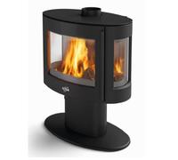 Poêle à bois GODIN Le Coggia 9kW - Noir - 388142