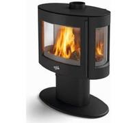 Poêle à bois GODIN Le Coggia 9kW - Noir - 388142