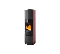 poêle à bois godin thenon 2 400239 rouge
