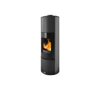 poêle à bois godin thenon 2 400240 gris platine