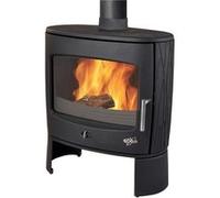 Poêle à bois habillage fonte Godin 388118 anthracite G