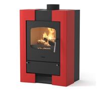 Poêle à bois HS Flamingo Espo I 9,2 kW rouge