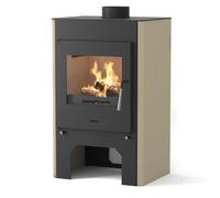 Poêle à bois HS Flamingo Espo III 9,2 kW Creme