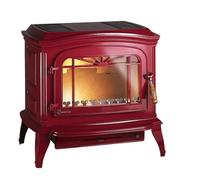 Poêle à bois INVICTA BRADFORD P917347 rouge