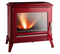 Poêle à bois INVICTA MODENA P917547 rouge