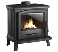Invicta Poêle à bois Norik P912144 — fonte anthracite 6 kW