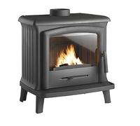 Invicta Poêle à bois Norik P912144 — fonte anthracite 6 kW
