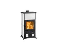 Poêle à bois La Nordica Fedora.16 8,3 kW majolique bordeaux