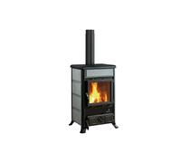 poêle à bois la nordica 3004110 rossella r1.16 pierre naturelle