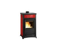 Poêle à bois La Nordica TermoRossella Plus DSA.16 11,1 kW Hydro Majolique Liberty Bordeaux