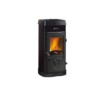 Poêle à bois La Nordica Super Junior Lean 5,7 kW Acier émaillé vert