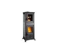 Poêle à bois La Nordica Gemma Forno.165 Petra 7,3 kW avec compartiment de cuisson