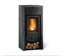Poêle à bois La Nordica Asia BII 6 kW Revêtement en Pierre Vulcan
