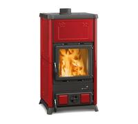 Poêle à bois La Nordica Fedora 8,3 kW majolique bordeaux