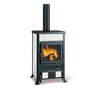 Poêle à bois La Nordica Rossella R1.16 | 9 kW Majolica Liberty blanc rayonnant