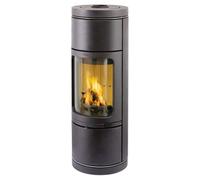 Poêle à bois Leda Novia Plus 6 kW accumulateur de chaleur Sans le LEDATRONIC LT3 WiFi