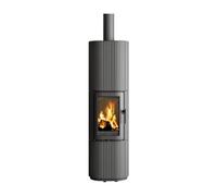 Poêle à bois Leda Sanna 2 kW accumulateur de chaleur Laqué noir
