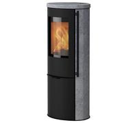 Poêle à bois Lotus Liva 6 | 5 kW Dépendent de l'air ambiant / RLA, Stéatite