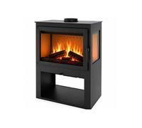 Poêle à bois MARSALA 9.5 kW Acier Noir