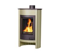 Poêle à bois Masterflamme Medie I 12 kW Olive