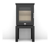Poêle à bois Max Blank Lille IV 6,5 kW Couvercle en céramique - anthracite