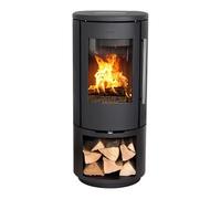 Poêle à bois Morsoe 7343 | 4,3 kW avec un compartiment pour ranger le bois Dépendent de l'air ambiant / RLA