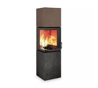 Poêle à bois Neocube S10 5,4 kW Barro, Iron Grey