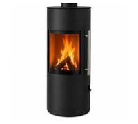 Poêle à bois NIRO 6 kW Étanche - Noir