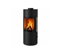 Poêle à bois NIRO 6 kW Étanche - Noir
