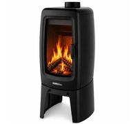 Poêle à bois NORDFLAM - KATANIA 6 kW en Fonte - Noir