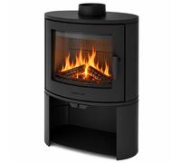 Poêle à bois NORDFLAM - MODENA 9 kW en Fonte - Noir