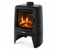Poêle à bois NORDFLAM - ROMA 6 kW en Fonte - Noir