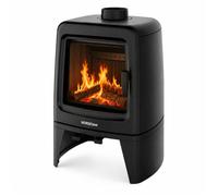 Poêle à bois NORDFLAM - ROMA 6 kW en Fonte - Noir