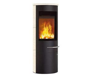 Poêle à bois Olsberg Tacora Compact 6 kW étanche Revêtement en céramique érable