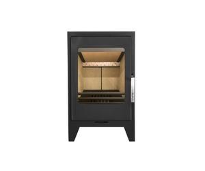 Poêle à bois OSCAR 4 8KW acier/fonte - étanche - eco design