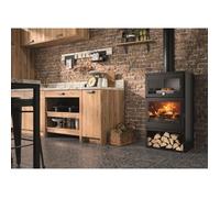 Poêle à bois - PANADERO - Faro Ecodesign - 6 9 kw - Bûches 60 cm