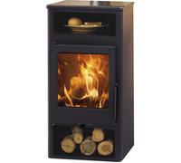 Poele A Bois - Panadero - Swan Ecodesign - 5,9 Kw - Bûches 40 Cm Noir G