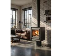 Poêle à bois - PANADERO - TOSCANA - 11 kW - Rendement 85% - Chauffe 320 m³