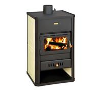 Poêle à bois - PRITY S1 W10 - Bouilleur - Four intégr