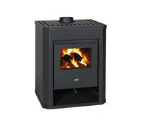 Poêle à bois Prity WD D - 15 9 kW Noir Graphite Design Robuste