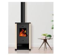 Poele a bois PROMETEY Eco Mini Ivory 6 4 kW sortie 130 mm