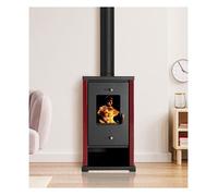 Poele a bois PROMETEY Mini Eco Bordo 6 4 kW sortie 130 mm