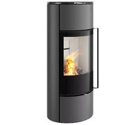 Poêle à bois Spartherm Senso L RLU 5,9 kW Revêtement Titane