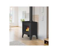 Supra Poêle à bois CHARLES FR9016210B 8,7 kW Noir – Garantie 2 ans